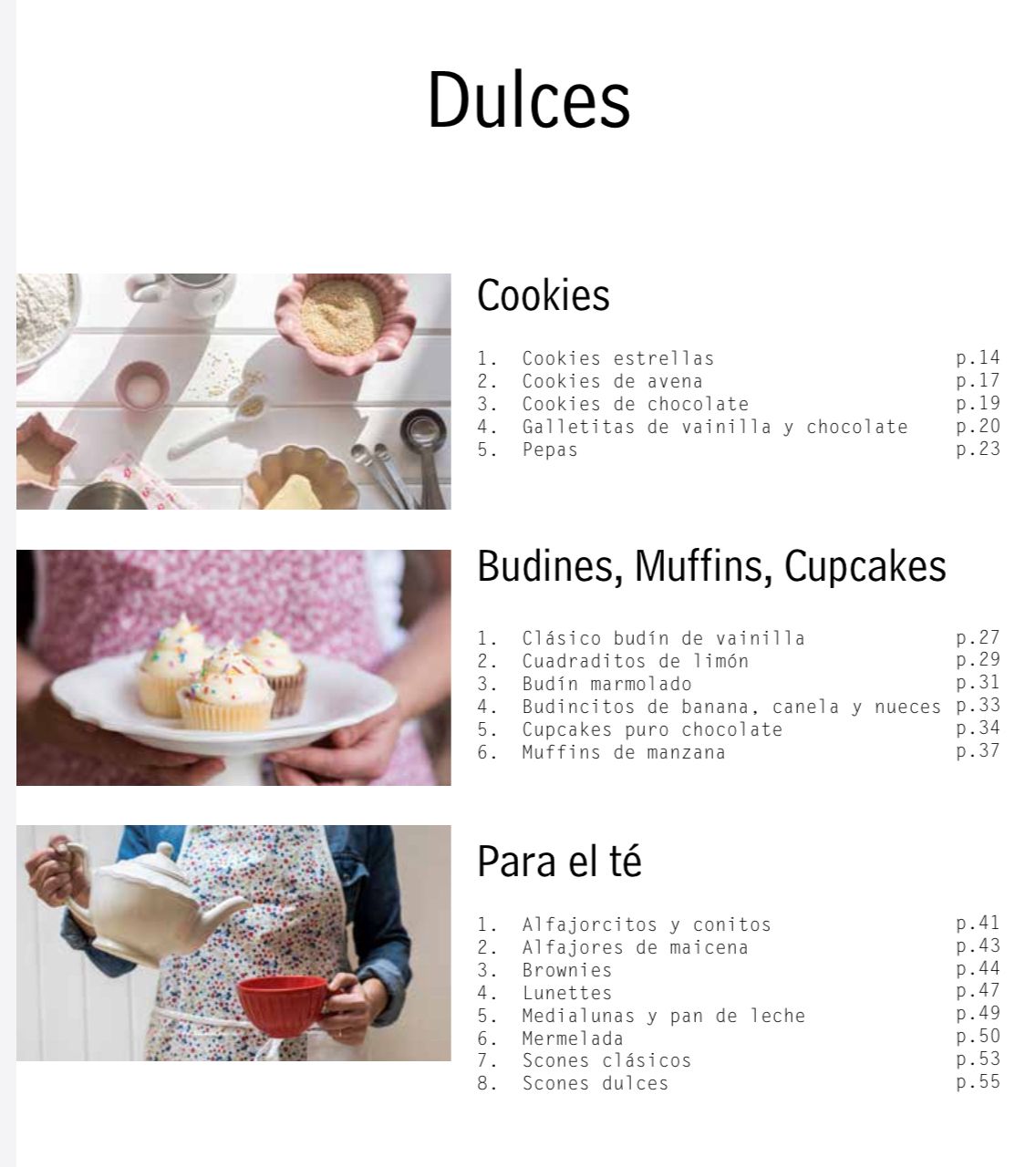 Libro 1 en E-Book de recetas (formato digital) + Tabla de medidas de REGALO! - Imagen 2