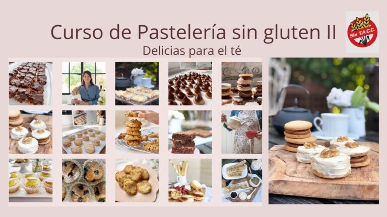 Curso online Pastelería sin gluten II