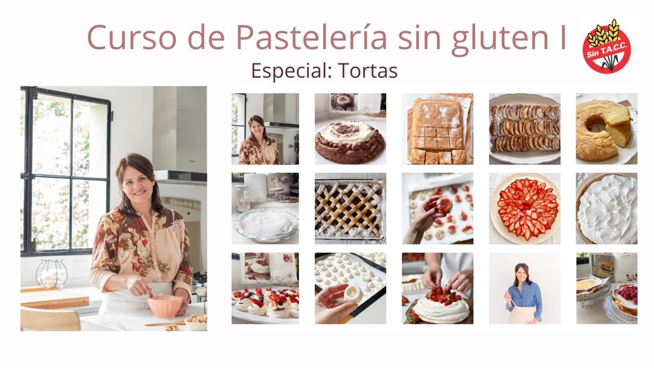 Curso online Pastelería sin gluten I